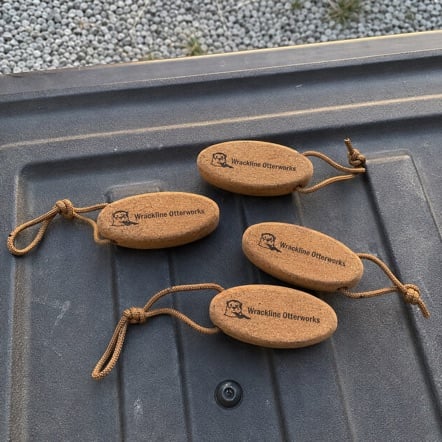 Branded floating keychains with logo